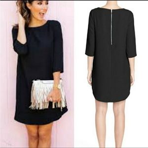 BB Dakota Jazlyn Crepe Shift Dress